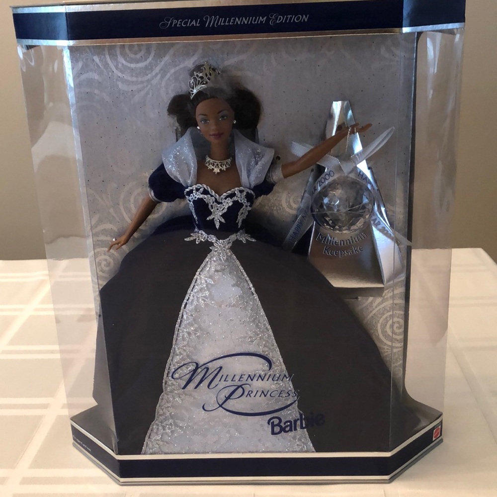 1999 Millennium Princess Barbie African American